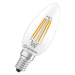 Ledvance Classic LED E14 Kerze Fadenlampe Klar 3.4W 470lm - 827 Extra Warmweiß | Ersatz Für 40W
