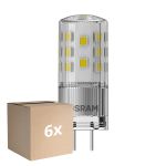 Mehrfachpackung 6x Osram Parathom LED Pin GY6.35 3.3W 470lm - 827 Extra Warmweiß | Ersatz Für 40W
