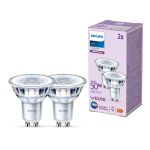 Mehrfachpackung 2x Philips Led-Spot GU10 PAR16 5W 390lm 36D - 840 