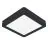 Eglo Deckenleuchte Fueva 6 Plastik Schwarz 7W 1100lm - 827-840-865 CCT