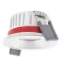 Ledvance LED-Spot Fire Rated Aluminium Weiß 8W 720lm 36D - 940 Kaltweiß | Ausschnitt 68mm - IP65 - Höchste Farbwiedergabe - Dimmbar