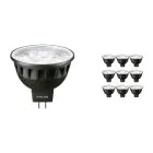 Mehrfachpackung 10x Philips Master LED Spot GU5.3 MR16 6.7W 420lm 36D - 927 Extra Warmweiß | Höchste Farbwiedergabe - Dimmbar - Ersatz für 35W