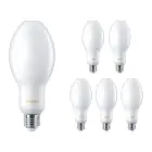 Mehrfachpackung 6x Philips TrueForce Core LED E27 HPL/SON Matt 18W 3000lm 300D - 840  | Ersatz für 80W