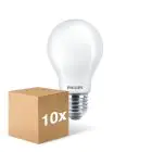 Mehrfachpackung 10x Philips Corepro LED Glühbirne E27 Birne Matt 4.5W 470lm - 830  | Ersatz Für 40W
