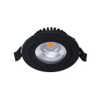 LED Schwenkbar Spot Schwarz Rund 5W 550lm 60D - 940 Kaltweiß | 85mm - IP54 - Dimmbar - Höchste Farbwiedergabe