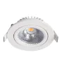 LED Schwenkbar Spot Weiß Rund 6W 520lm 60D - 927 Extra Warmweiß | 85mm - IP54 - Dimmbar - Höchste Farbwiedergabe