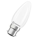Ledvance Classic LED B22 Bougie Dépolie 3.4W 470lm - 827 Blanc Très Chaud | Remplacement 40W