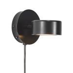 Nordlux Spot Clyde 5.5W 827 350lm 120D Noir - Métal | Dimmable
