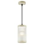 Nordlux Coupar Suspension Luminaire Plastique Brun | Convient pour E27