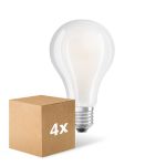 Lot 4x Ledvance  Classic LED E27 Poire Filament Dépolie 24W 3452lm - 827  | Remplacement 200W