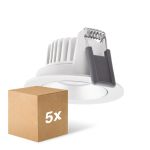 Lot 5x Ledvance LED  SPOT ADJUST Aluminium  8W 680lm 36D - 930  | Diamètre 68mm - IP20 - Meilleur Rendu De Couleur -  Dimmable