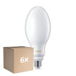 Lot 6x Philips LED TrueForce HPL E27 24.5W 4000lm - 830 Blanc Chaud | Remplacement 125W