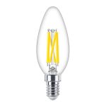 Philips MASTER LED E14 Bougie Filament Claire 3.4W 470lm - 922-927 Dim To Warm | Meilleur Rendu De Couleur - Dimmable - Remplacement 40W