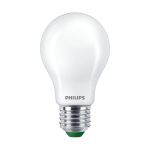 Philips Master Ultra Efficient LED E27 Poire Dépolie 4W 840lm - 827 Blanc Très Chaud | Dimmable - Remplacement 60W