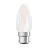 Ledvance Classic Performance LED Ampoule B22d Bougie Filament Dépolie 4W 470lm - 827 Blanc Très Chaud | Équivalent 40W
