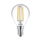 Philips Master Value LED Lustre E14 Boule Filament Claire 3.4W 470lm - 927 Blanc Très Chaud | Meilleur rendu des couleurs - Dimmable - Équivalent 40W