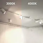 Spot LED sur rail Spot Blanc 24W 1969lm 15D - 930 | Meilleur rendu de couleur